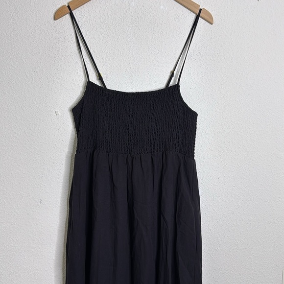 Z Supply Black Beachside Midi Dress size large - Picture 3 of 13
